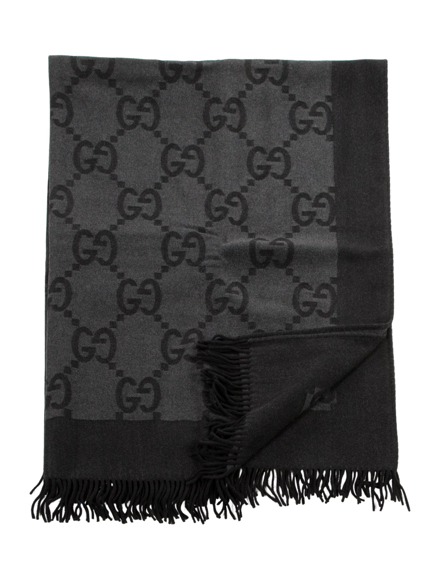 Gucci GG Plaid Throw Blanket