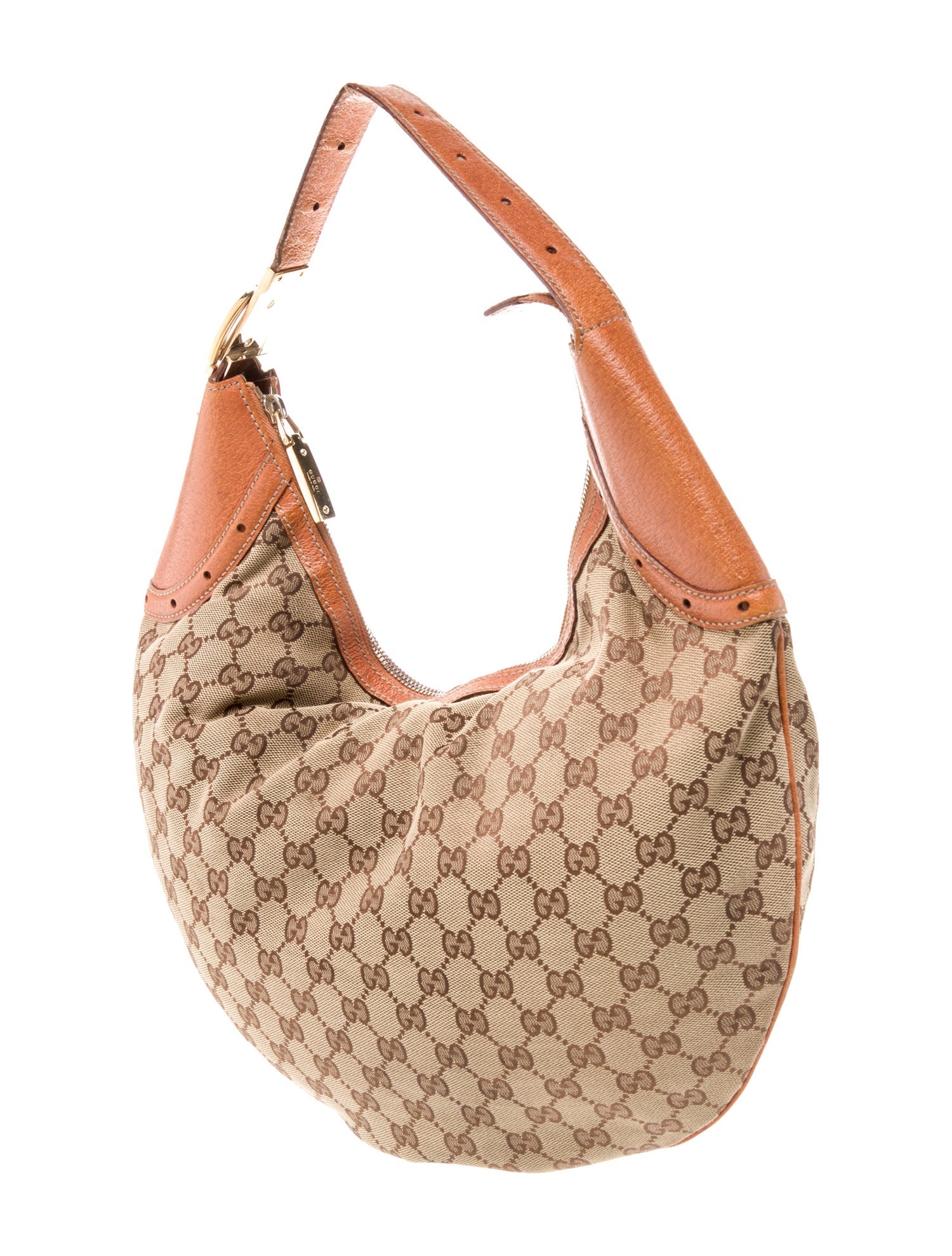 Gucci GG Canvas Glam Hobo bag