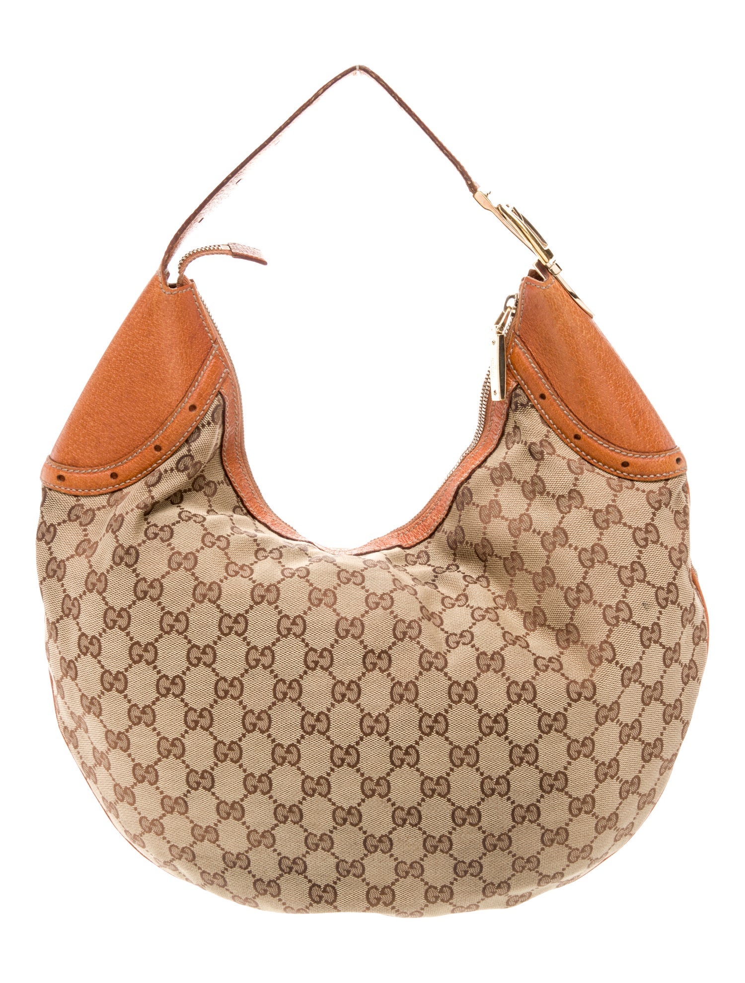 Gucci GG Canvas Glam Hobo bag