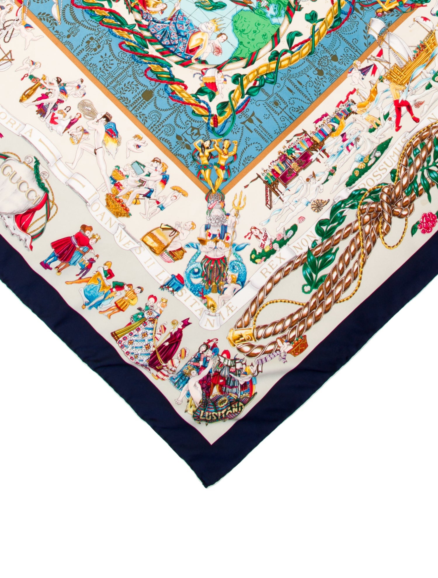 Gucci Silk Printed Scarf