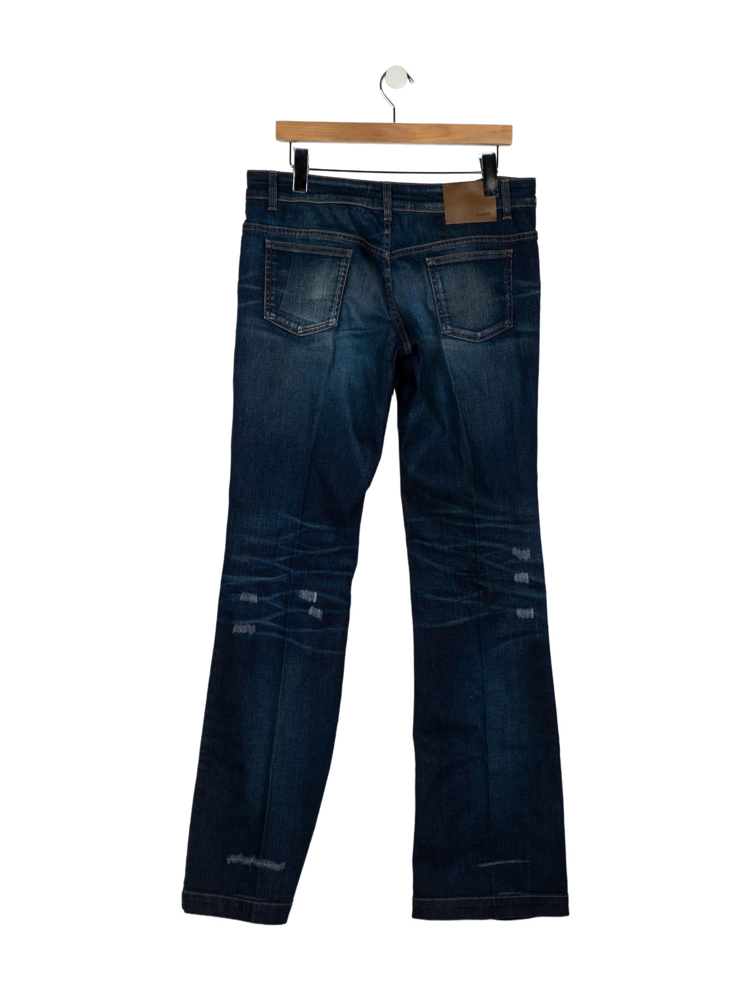 Gucci Mid-Rise Wide Leg Jeans w/ Tags
