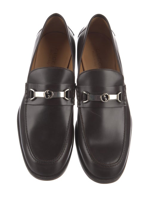 Gucci Interlocking G Horsebit Leather Loafers