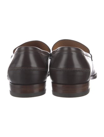 Gucci Interlocking G Horsebit Leather Loafers