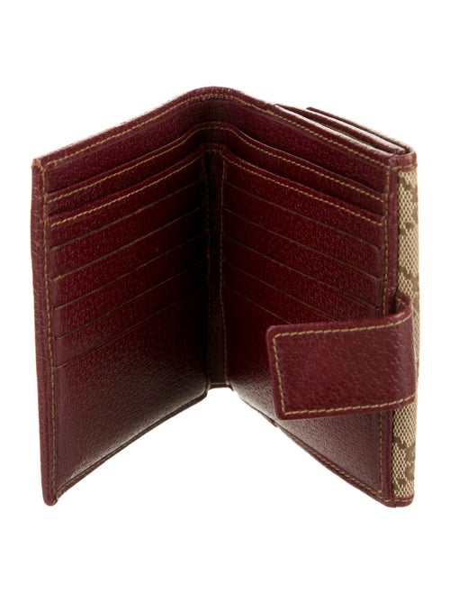 Gucci GG Canvas Canvas Compact Wallet