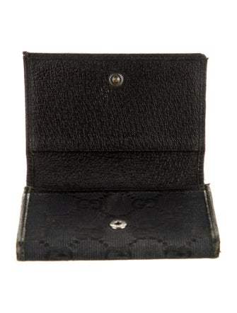 Gucci GG Canvas Canvas Wallet