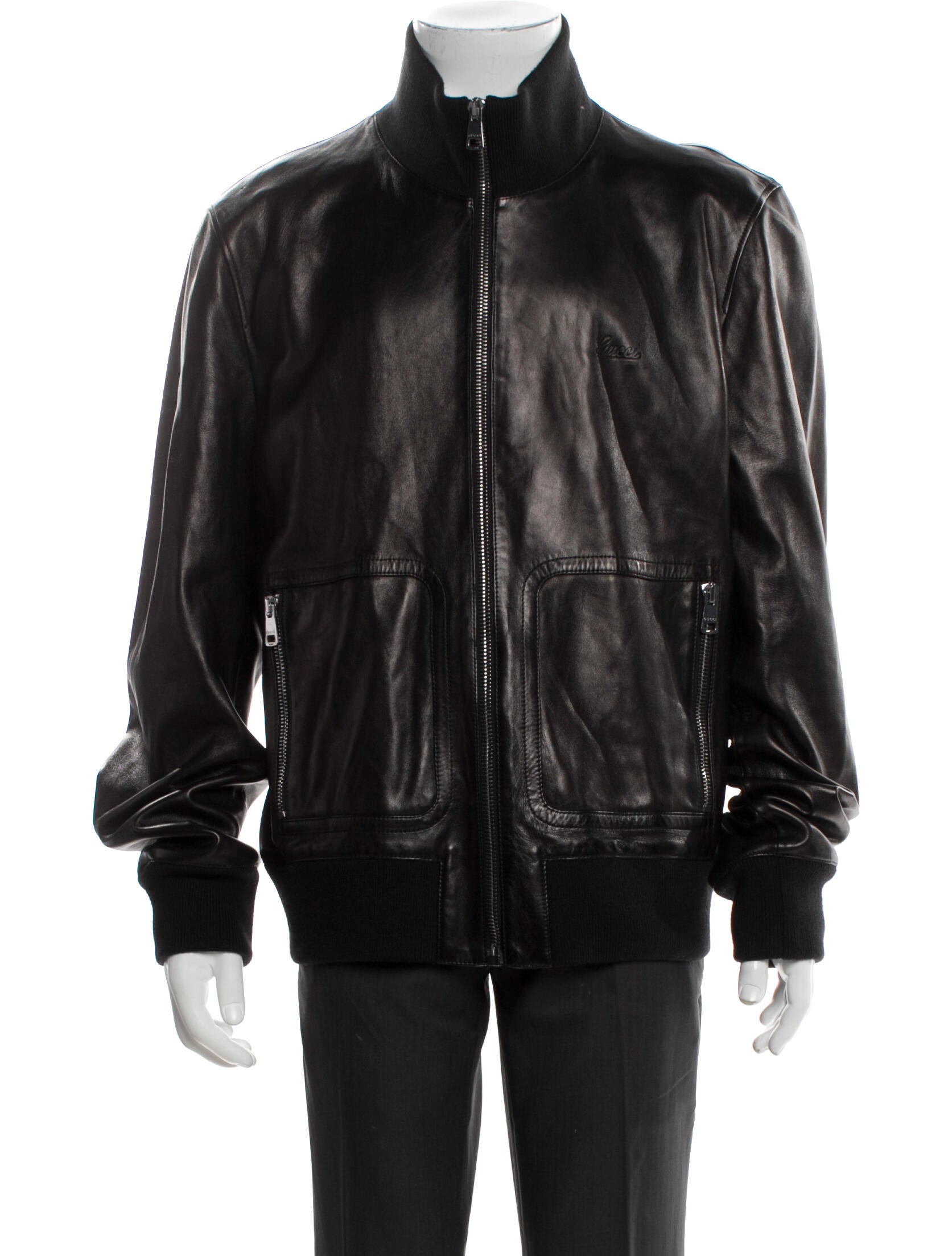 Gucci 2015 Web Accent Bomber Jacket