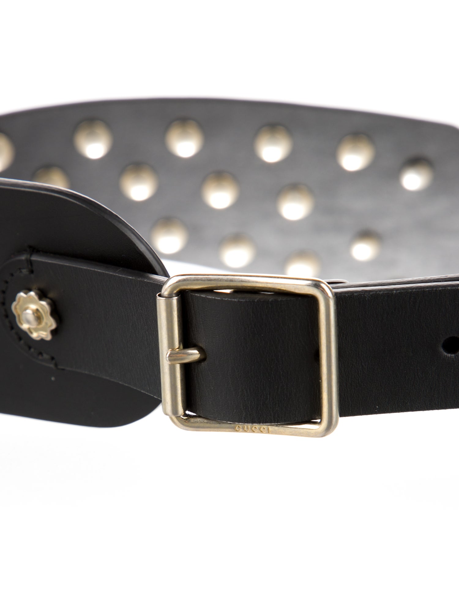 Gucci Torchon GG Marmont Selleria Double G Logo Belt