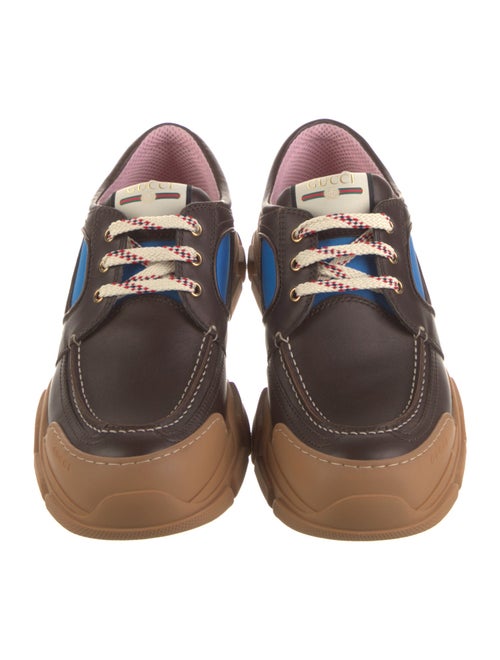 Gucci Leather Chunky Sneakers