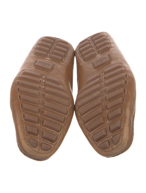 Gucci Horsebit Accent Leather Loafers