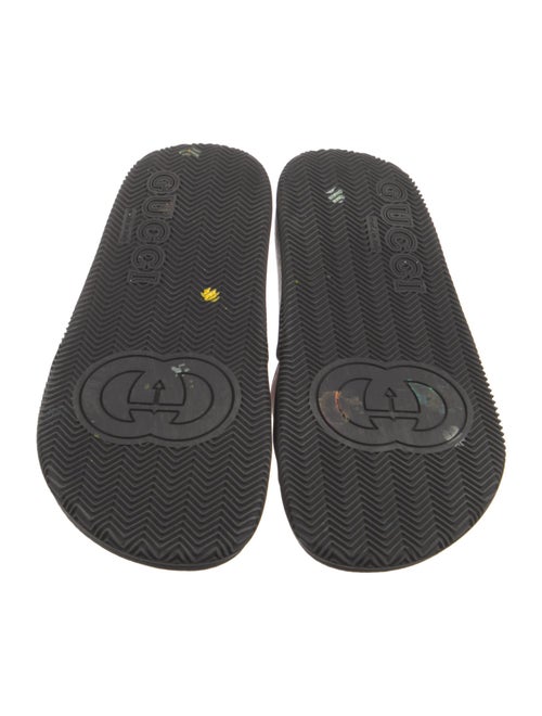 Gucci Web Accent Rubber Slides