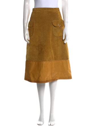 Gucci Vintage Knee-Length Skirt