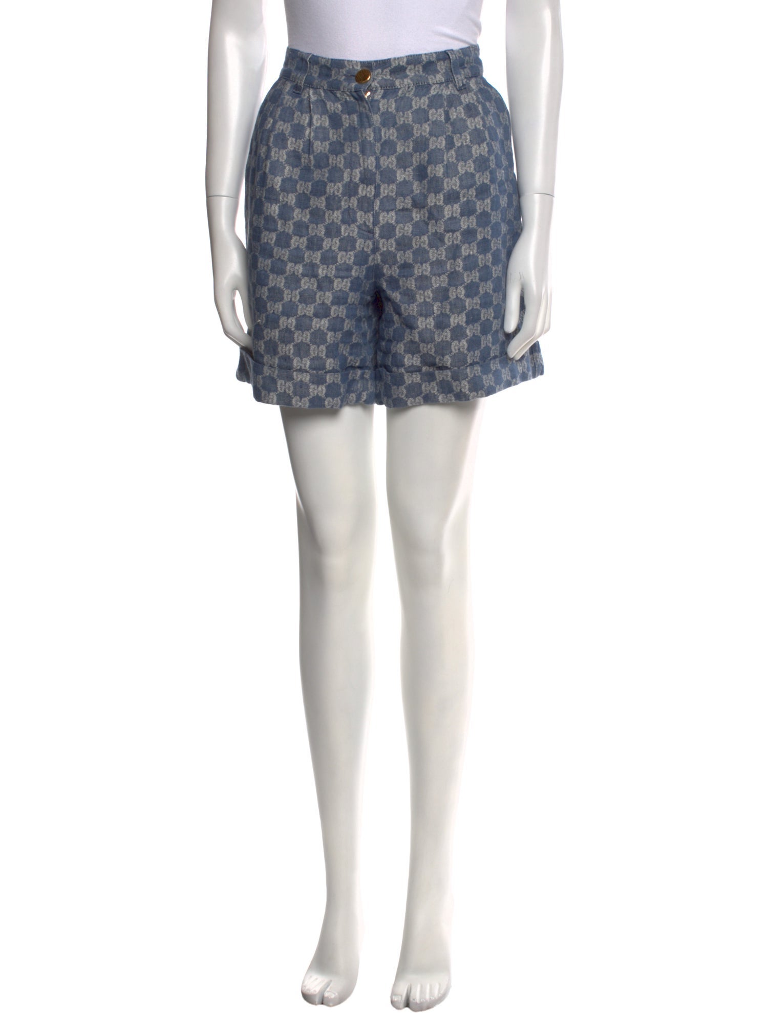 Gucci Linen Mini Shorts