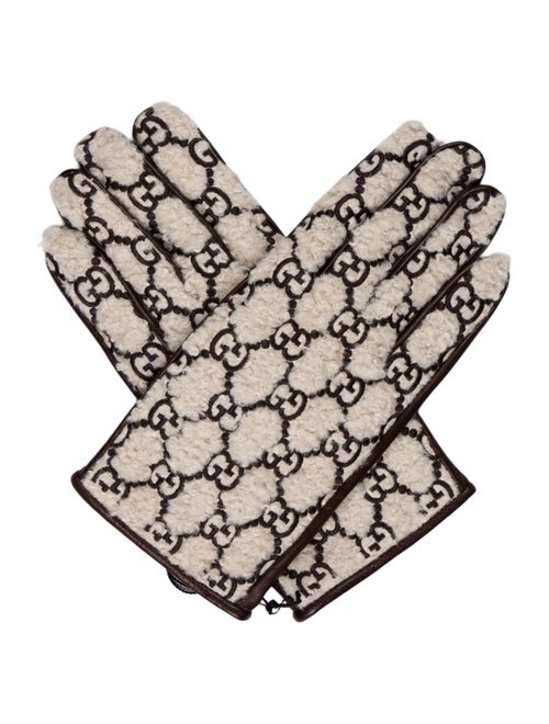 Gucci GG Leather Gloved