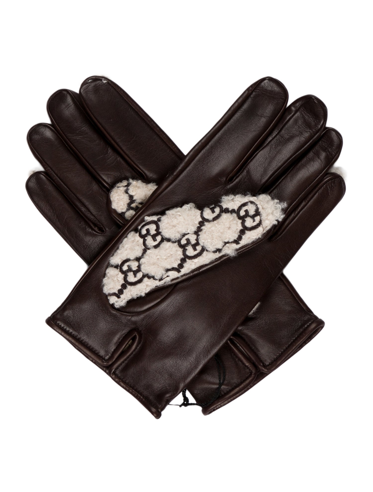 Gucci GG Leather Gloved