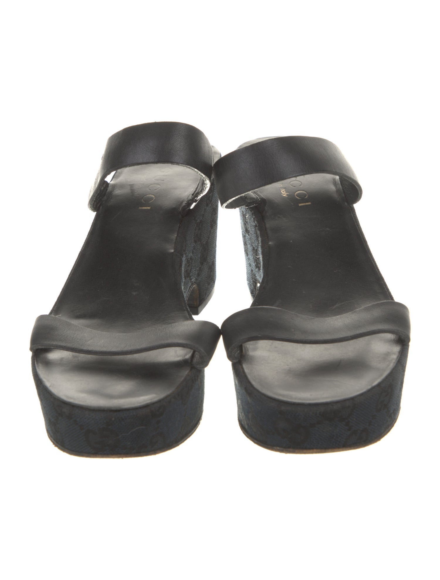 Gucci Leather Slides