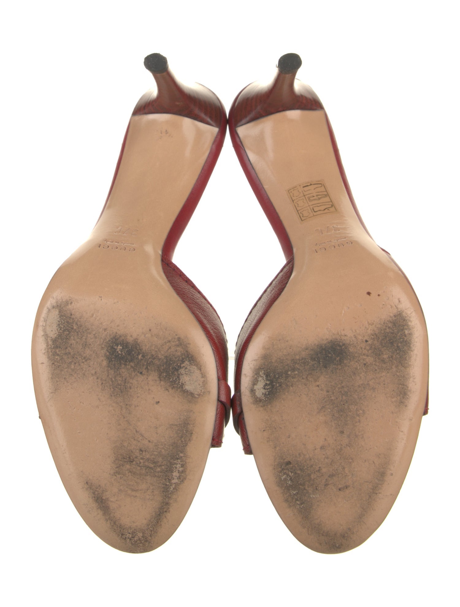 Gucci Horsebit Accent Canvas Mules