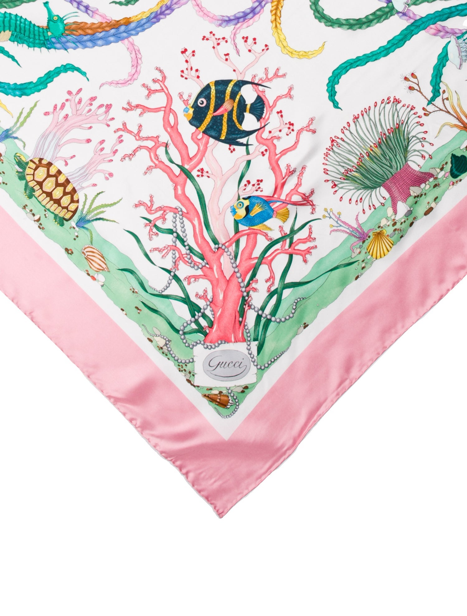 Gucci Silk Printed Scarf