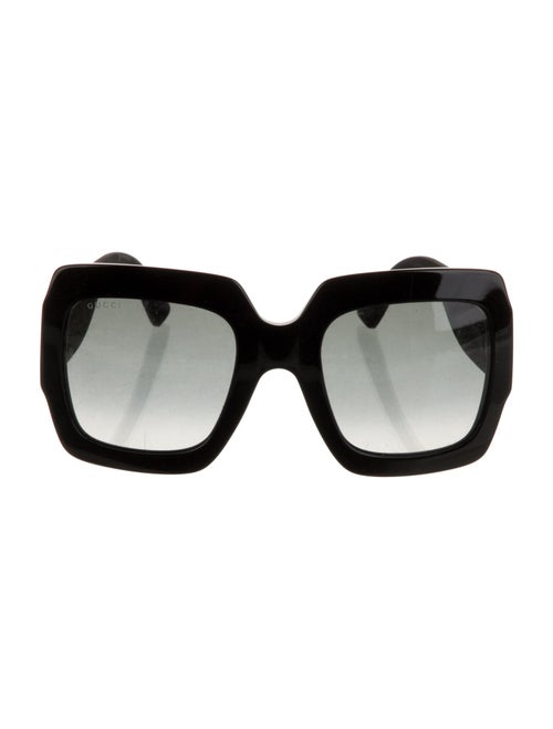Gucci Double G Logo Oversize Sunglasses