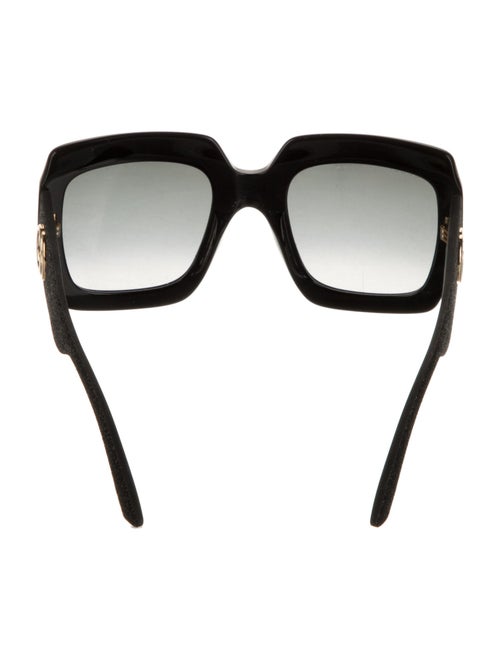 Gucci Double G Logo Oversize Sunglasses
