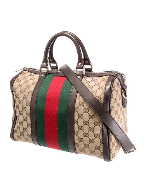 Gucci GG Canvas Boston Medium
