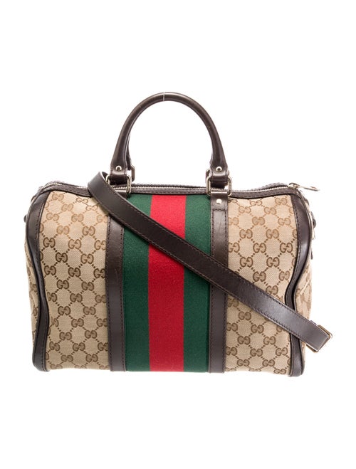 Gucci GG Canvas Boston Medium