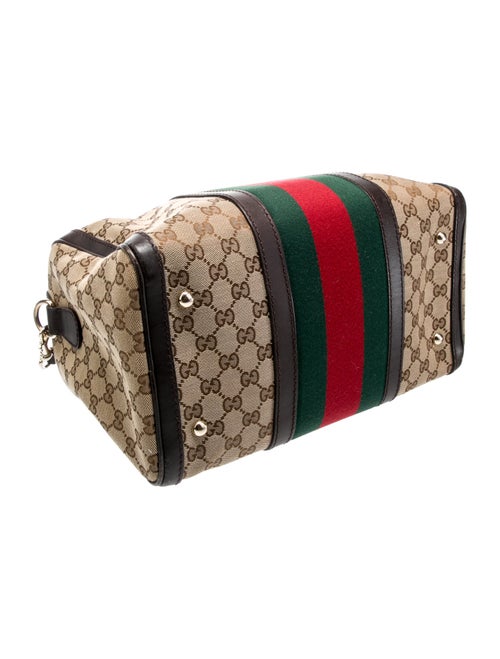 Gucci GG Canvas Boston Medium