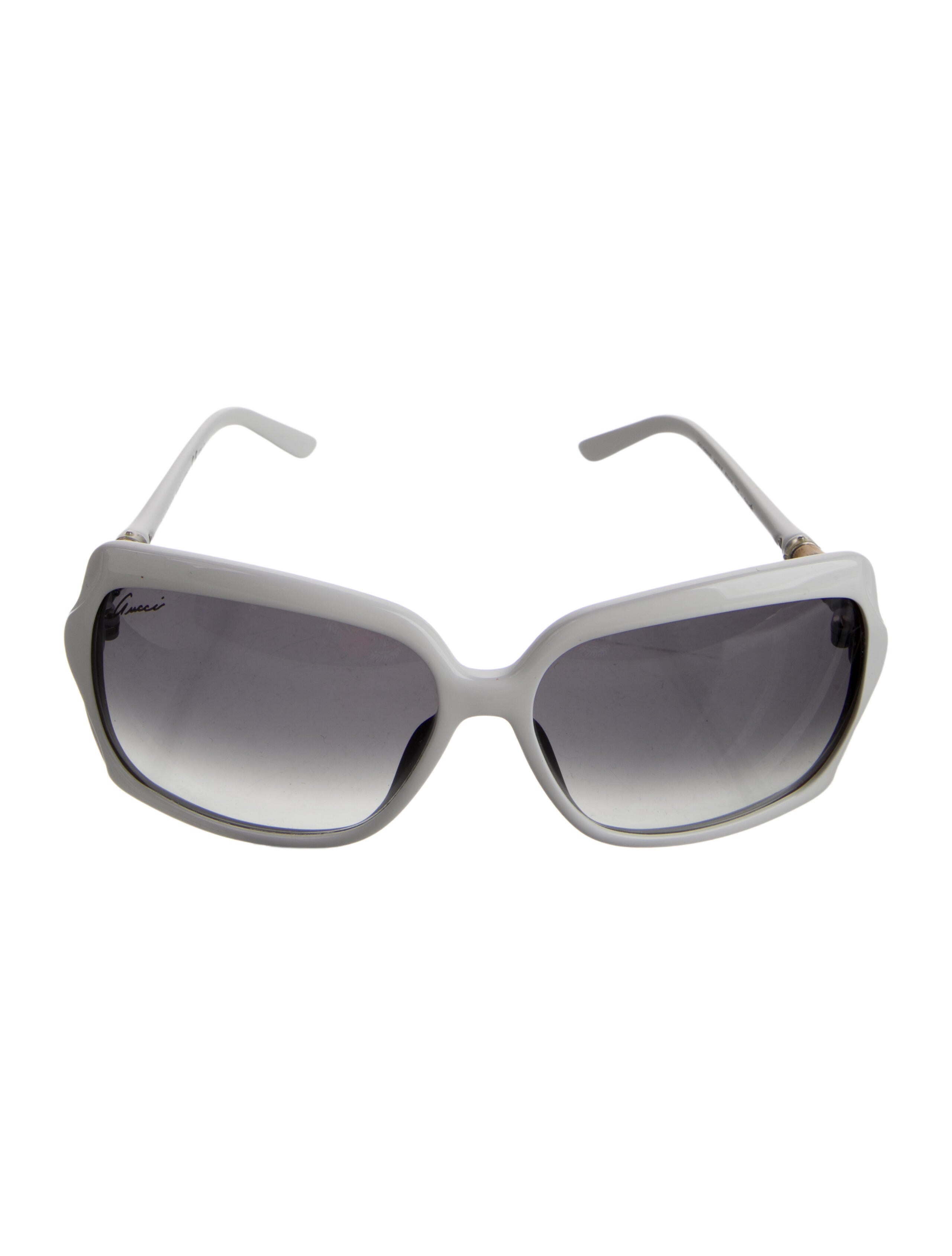 Gucci Bamboo Accent Oversize Sunglasses