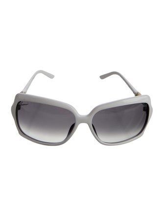 Gucci Bamboo Accent Oversize Sunglasses