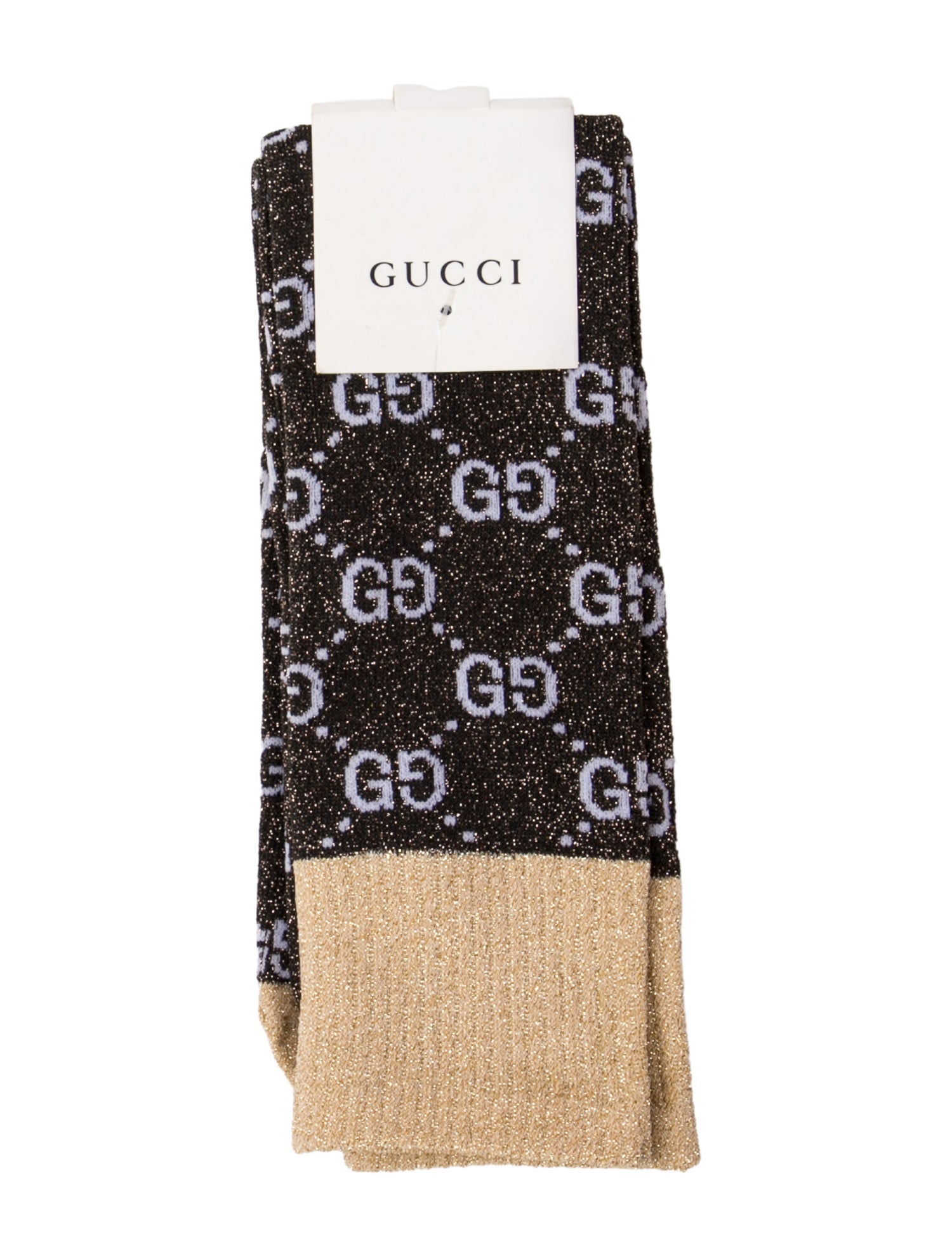 Gucci GG Lamé Socks