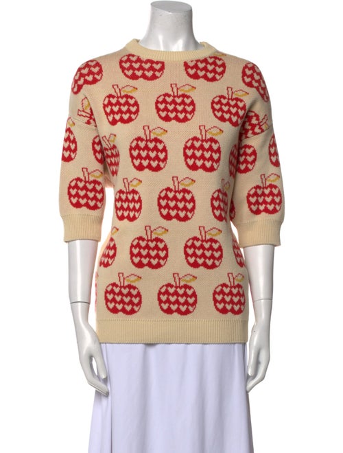 Gucci Les Pommes Printed Sweater