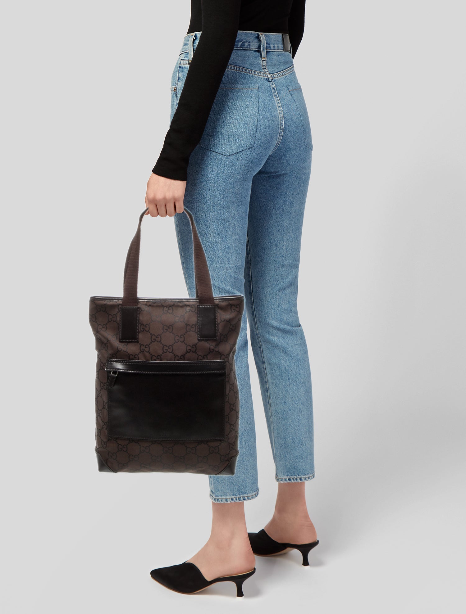 Gucci GG Nylon Shoulder Bag