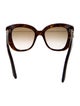 Gucci Interlocking G Logo Cat-Eye Sunglasses
