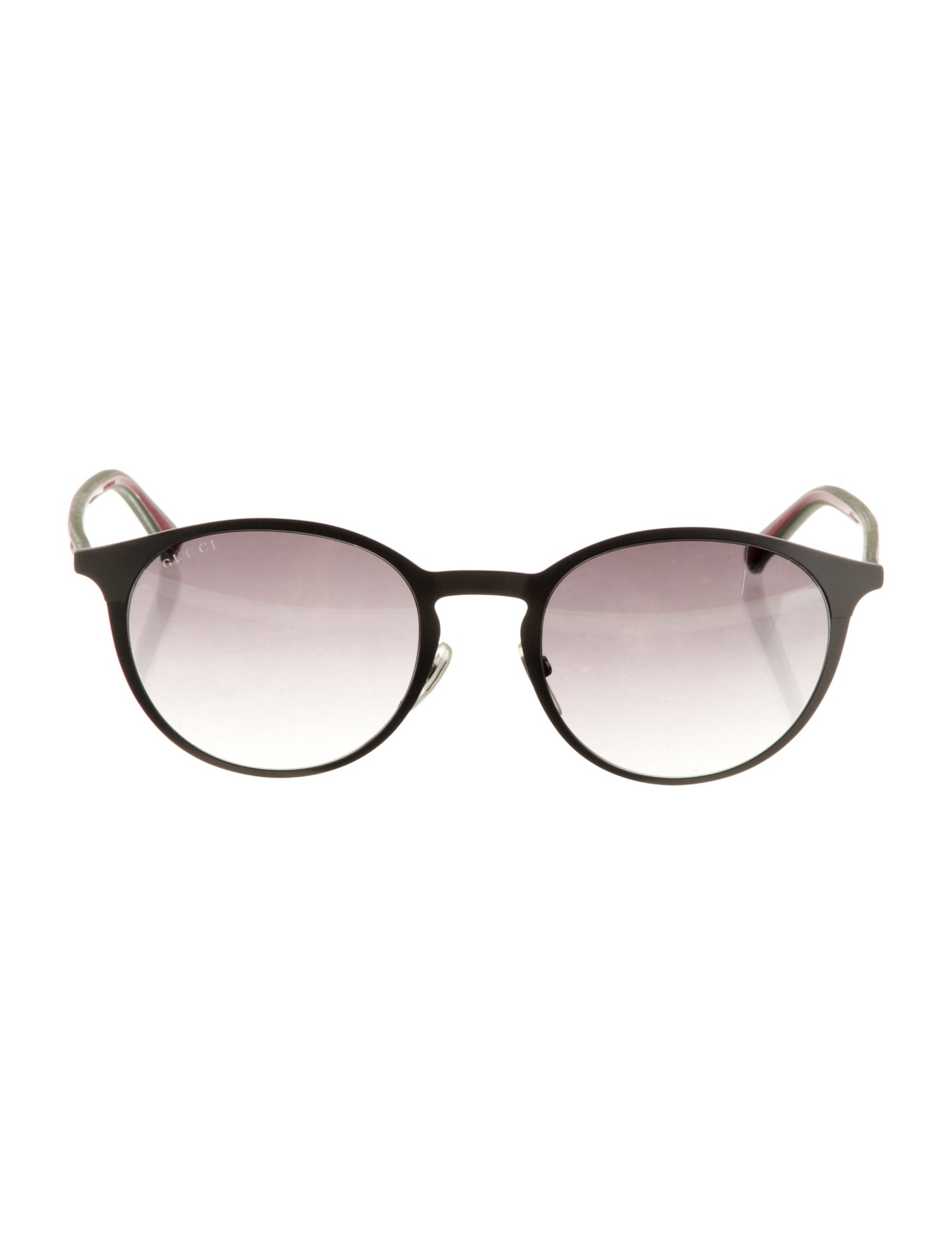 Gucci Web Accent Wayfarer Sunglasses