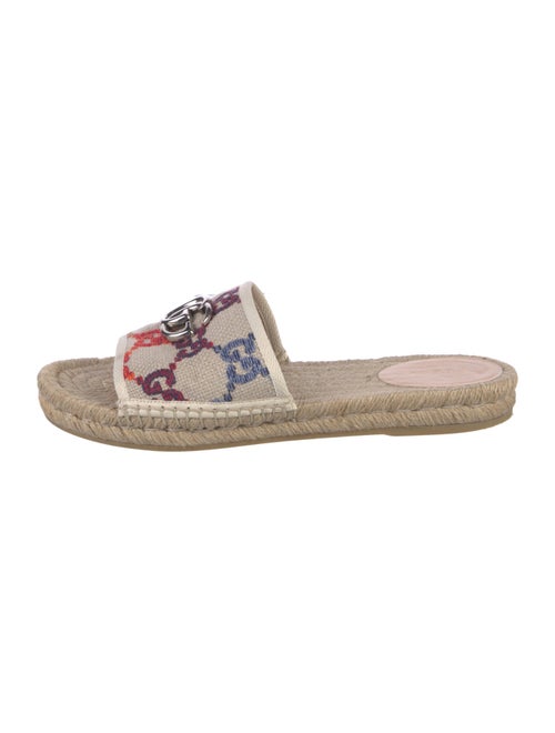 Gucci Running GG Logo Canvas Espadrilles