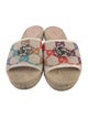 Gucci Running GG Logo Canvas Espadrilles