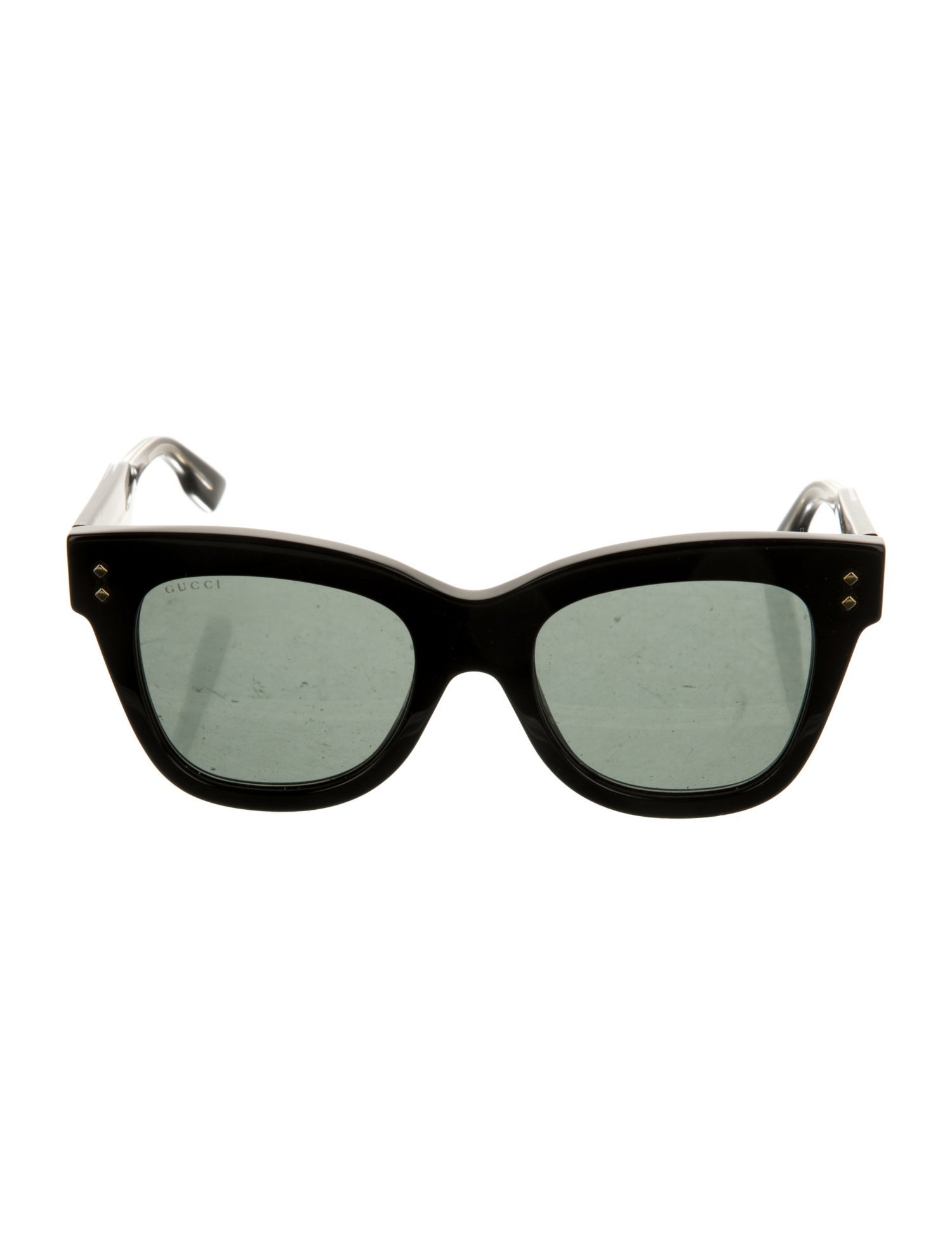 Gucci Web Accent Wayfarer Sunglasses