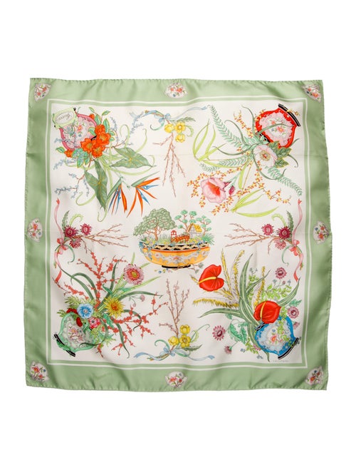 Gucci Silk Printed Scarf