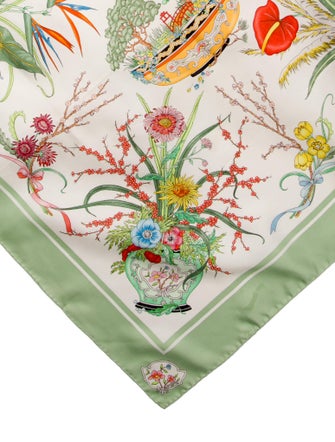Gucci Silk Printed Scarf
