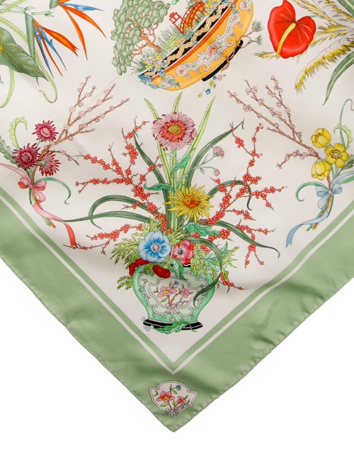 Gucci Silk Printed Scarf