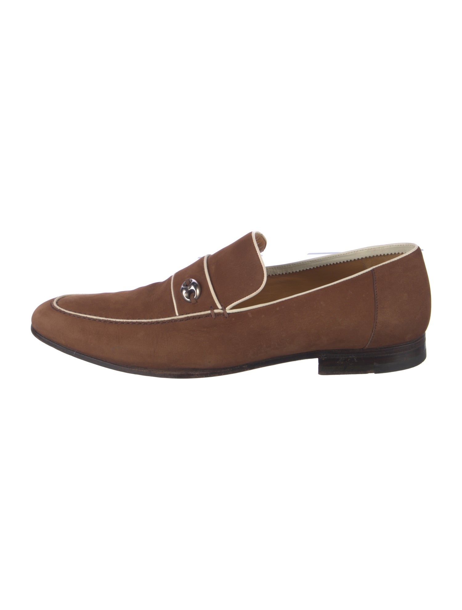 Gucci Vintage Suede Loafers