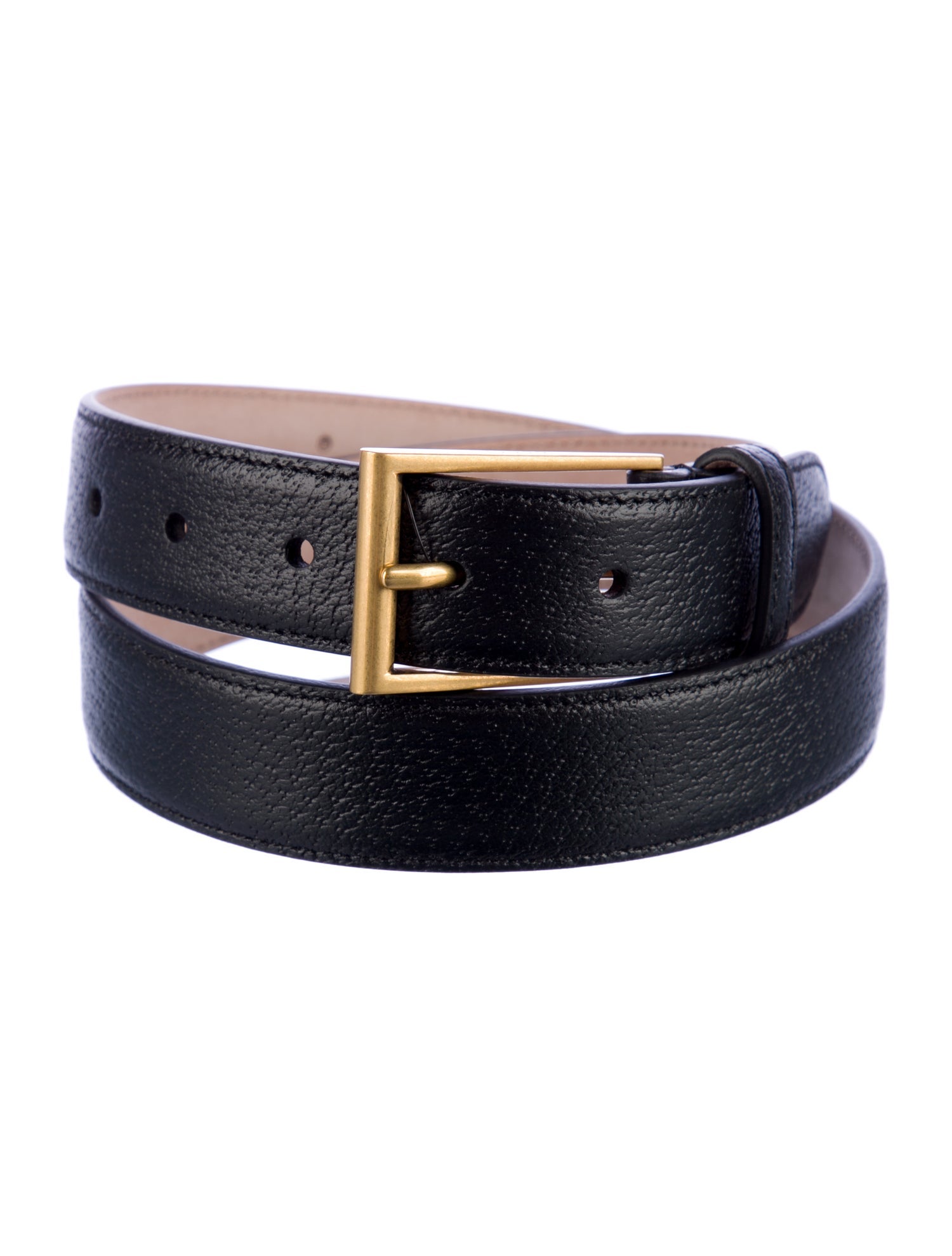 Gucci Skinny Leather Waist Belt