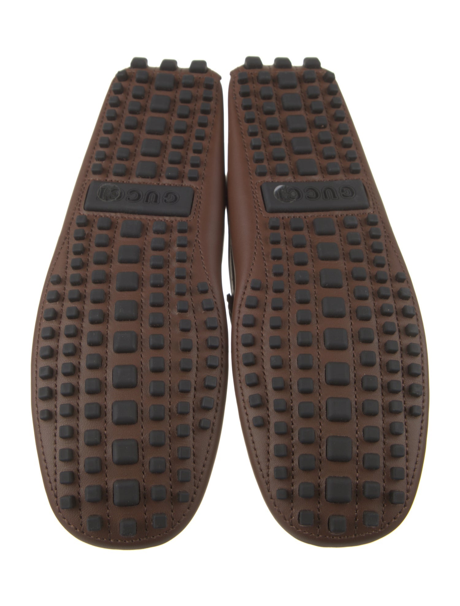 Gucci Leather Printed Drivers