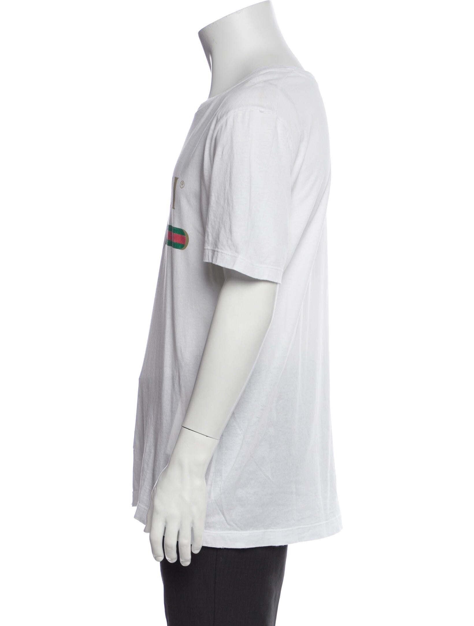 Gucci Web Accent Crew Neck T-Shirt