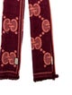 Gucci Wool GG Logo Scarf