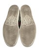Gucci Web Accent Leather Sneakers