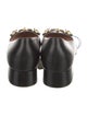Gucci Horsebit Accent Leather Pumps