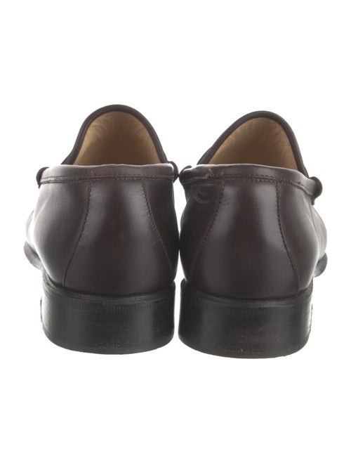 Gucci Horsebit Accent Leather Loafers