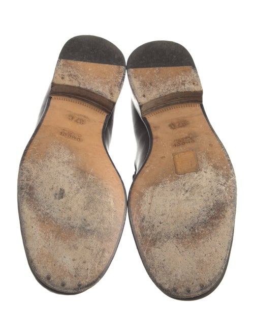 Gucci Horsebit Accent Leather Loafers