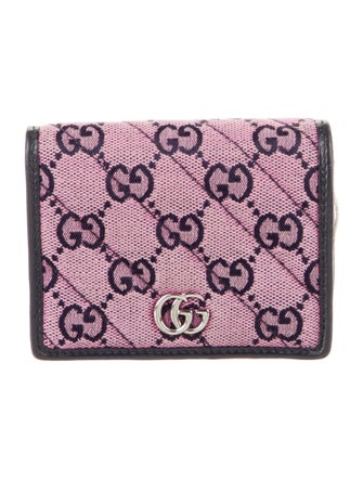 Gucci Marmont GG Canvas Wallet