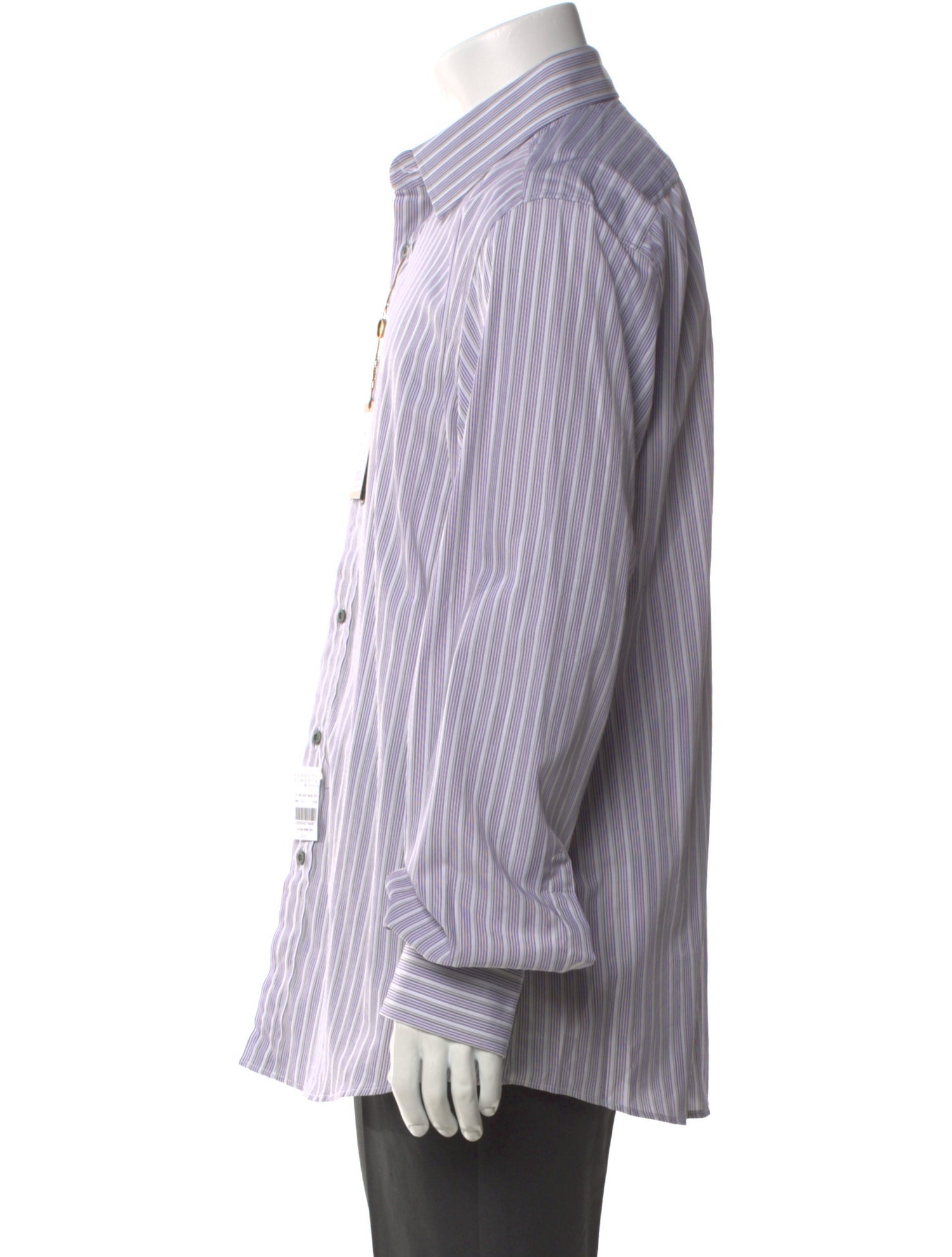 Gucci Striped Long Sleeve Dress Shirt w/ Tags